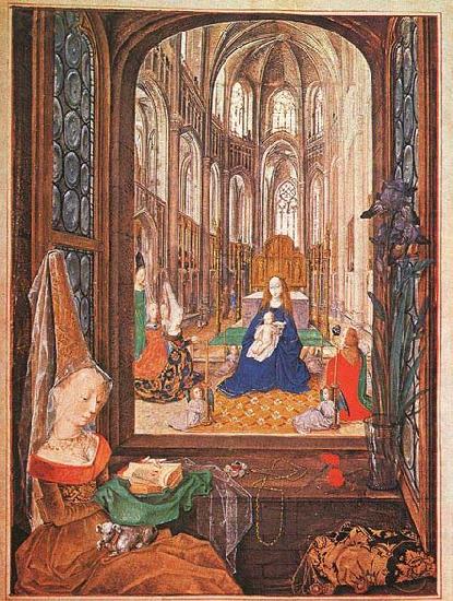 unknow artist Mary of Burgundy's Book of Hours china oil painting image